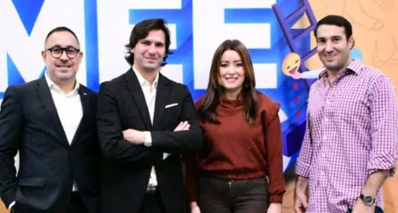 Alexis Hernández, David Castejon,  Eglee Heredia y Salomón Cohen.