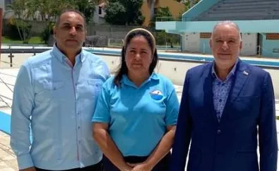 Fernando Brito, Radhamés Tavárez y Margarita Jáquez.