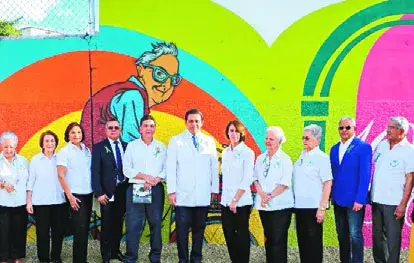 Sociedad San Vicente de Paúl presenta mural