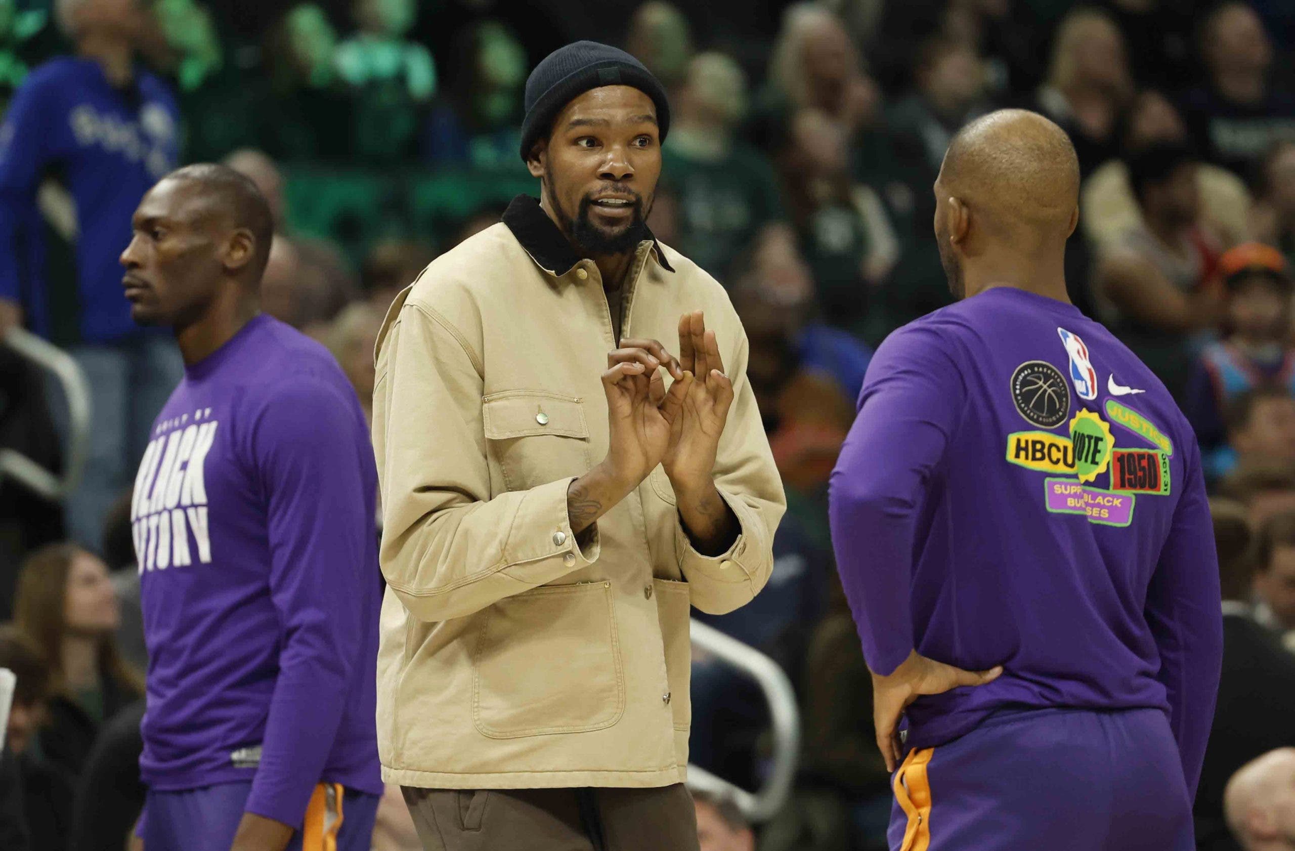 Kevin Durant debutará con los Suns el miércoles contra los Hornets