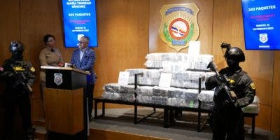 DNCD se incauta 243 paquetes de cocaína en costas de Río San Juan