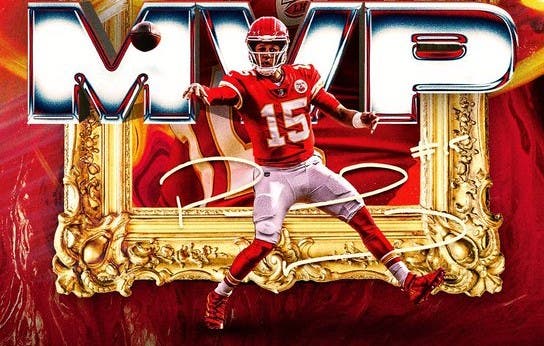 Patrick Mahomes gana el segundo premio MVP antes del Super Bowl