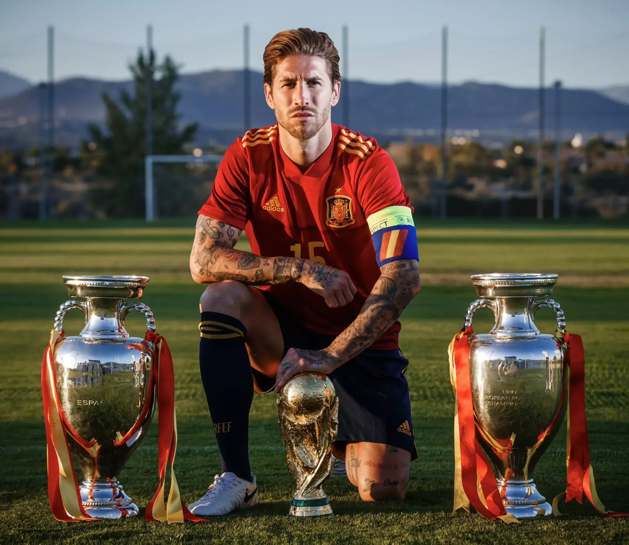 Sergio Ramos anunció su retiro de la Selección Española