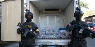 DNCD ocupa 94 paquetes de cocaína en San Pedro de Macorís