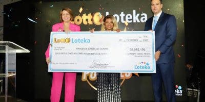 Trabajadora doméstica gana 55.9 millones de pesos con la LottoLoteka