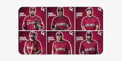 Gigantes del Cibao renovaron contratos a seis jugadores