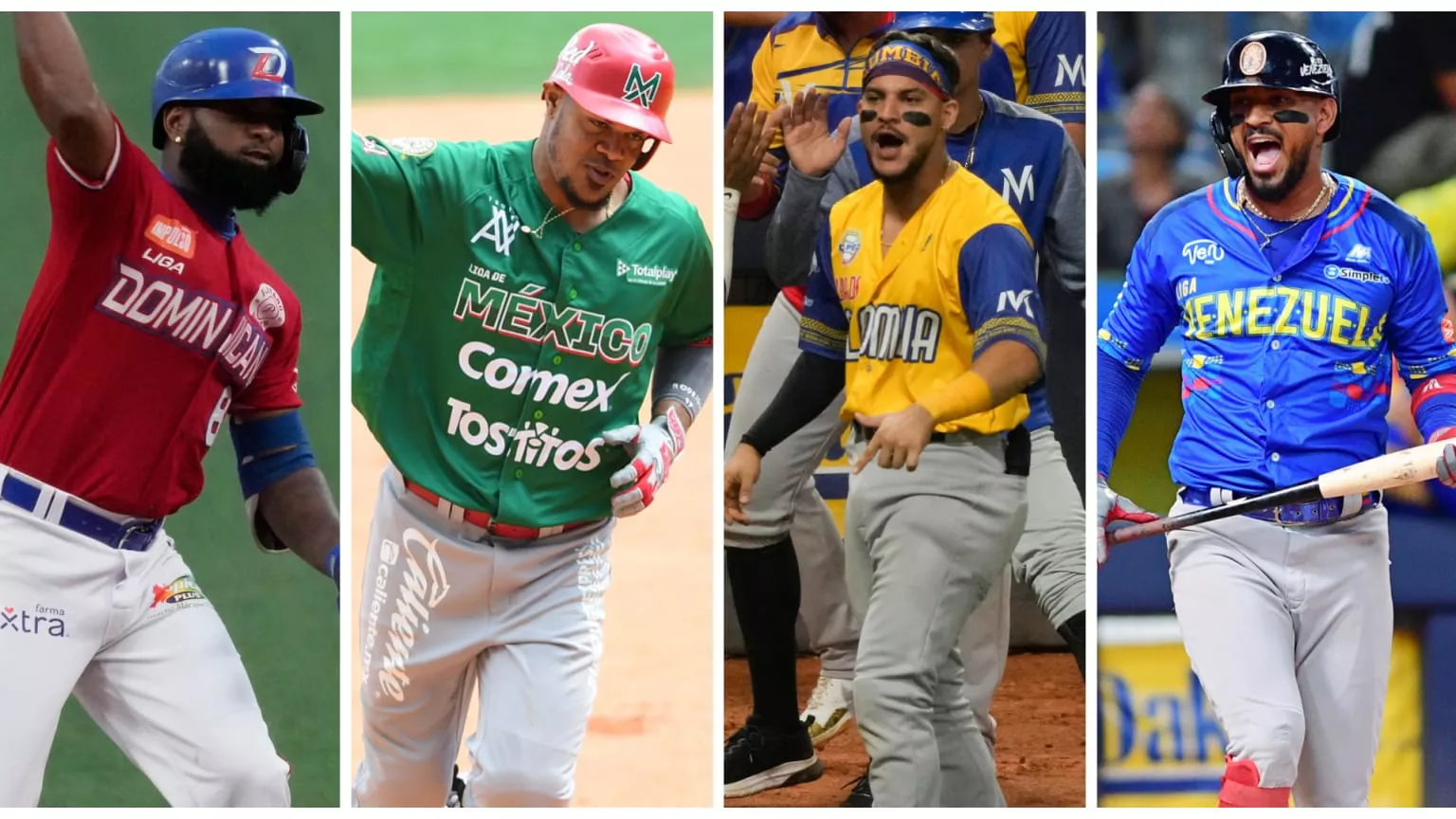 RD, México, Colombia y Venezuela, buscan hoy boleto a la final Serie del Caribe