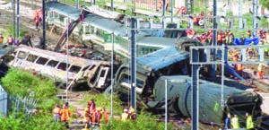 Una gran tragedia ferroviaria en Grecia