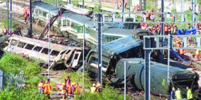 Una gran tragedia ferroviaria en Grecia