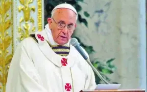 El papa pide terminar con los “pecados ecológicos”