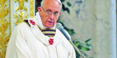 El papa pide terminar con los “pecados ecológicos”