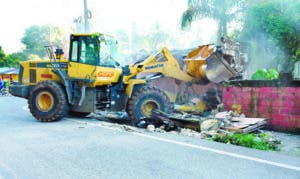 Comipol ha derribado 503 obras ilegales a laterales de carreteras