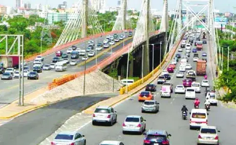 El puente Duarte estará cerrado de hoy hasta el lunes