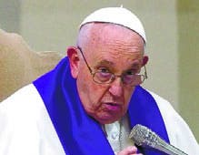 Papa defiende preservación y uso del agua