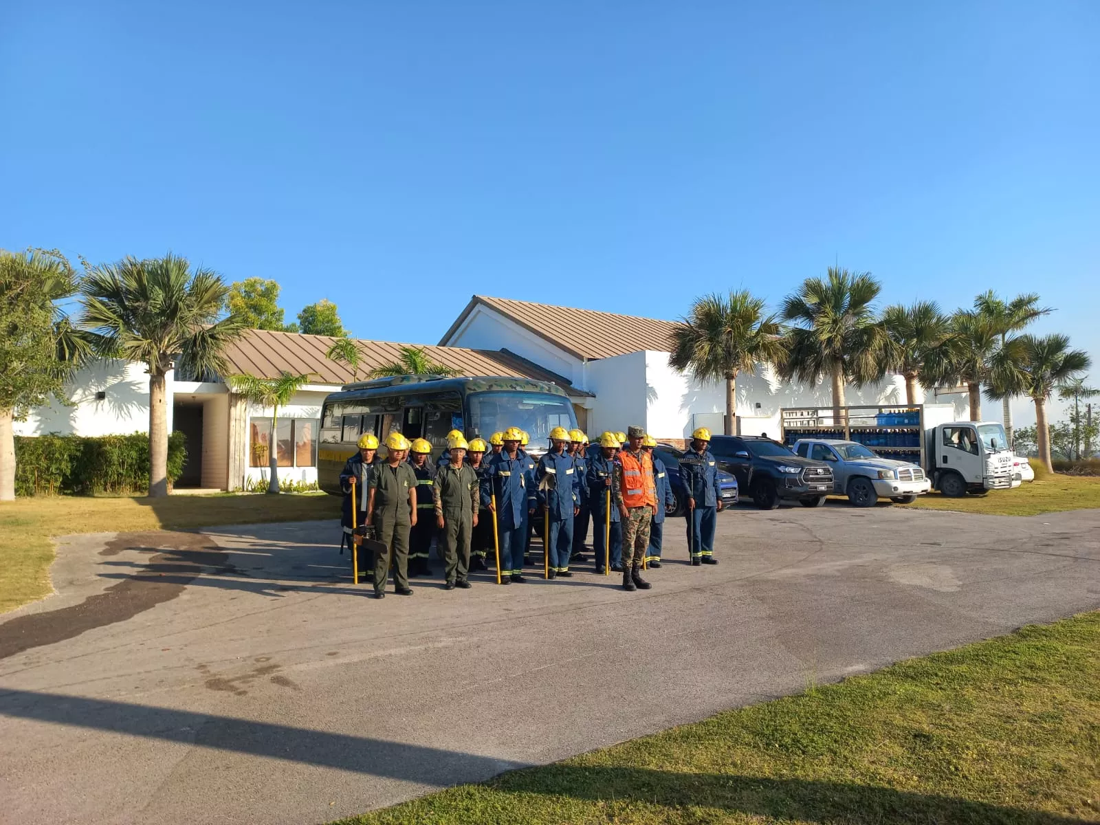 Cap Cana se establece como centro de comando del COE para ayudar a sofocar incendios forestales