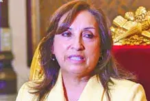 Presidenta de Perú  defiende su inocencia