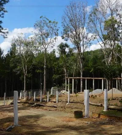Vista del lugar intervenido en la provincia San Cristóbal.