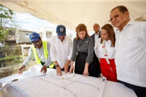 Vicepresidenta Raquel Peña supervisa obras en San Francisco de Macorís