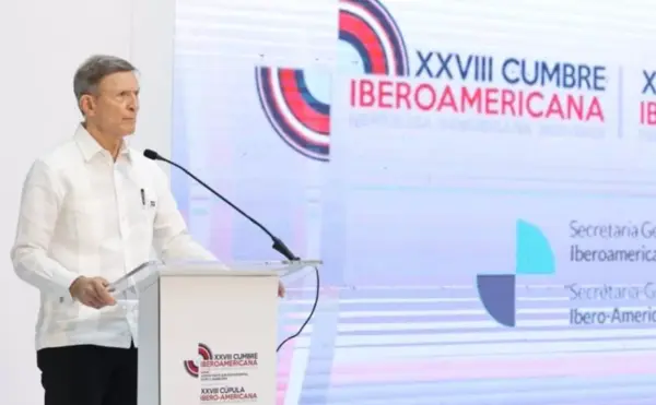 El canciller Roberto Álvarez ofreció detalles ayer durante rueda de prensa. fuente externa