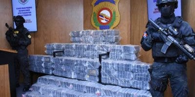 República Dominicana,  en tercer lugar ocupación cocaína en Centroamérica