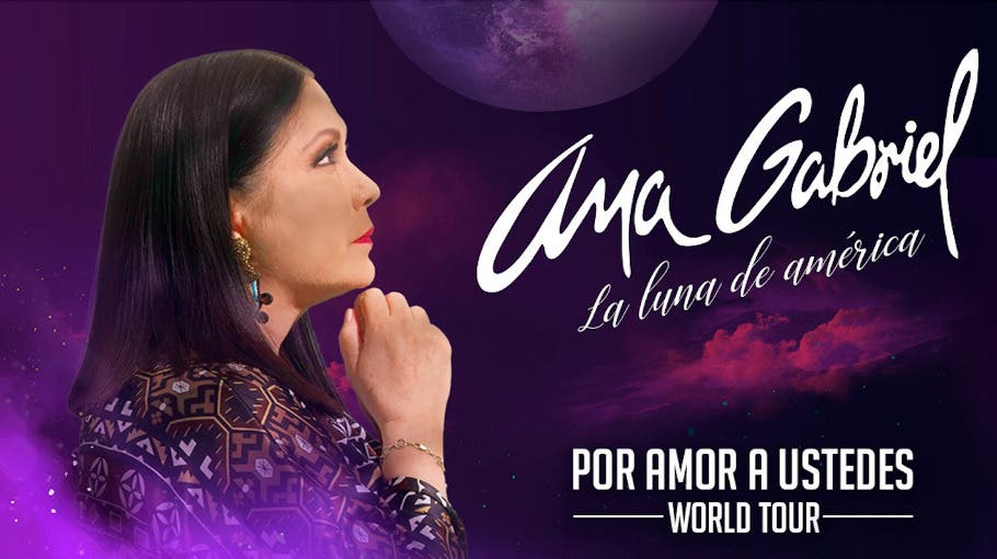 Ana Gabriel ofrecerá en Santo Domingo una segunda función de  “Por Amor A Ustedes»