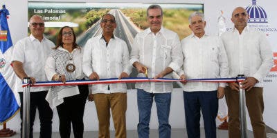 Presidente Abinader inaugura reconstrucción y ampliación de la circunvalación Norte de Santiago