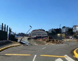 Carga de acero provocó derrumbe en muelle Don Diego