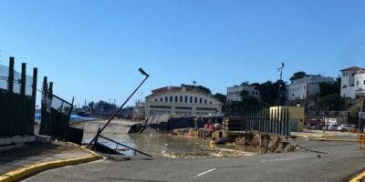 Carga de acero provocó derrumbe en muelle Don Diego