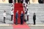 Presidente Abinader recibe al rey de España en el Palacio Nacional