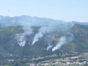 Gobierno afirma incendio forestal en Valle Nuevo está controlado