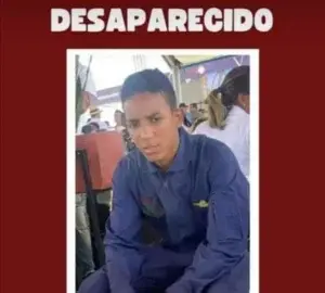 Reportan como desaparecido al joven Vidal Gómez Montero