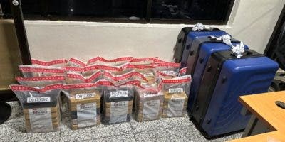 Autoridades incautan 119 paquetes de cocaína en el Aeropuerto las Américas