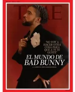 Bad Bunny, portada de la revista Time con un texto por primera vez en español