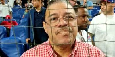 Ministro Camacho está en Miami para respaldar el equipo dominicano en el Clásico Mundial