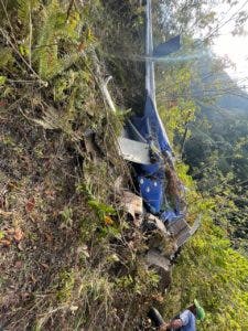 Helicóptero accidentado iba con destino Haití