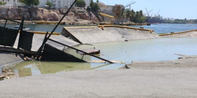 Establecen rutas alternas por derrumbe en el muelle Don Diego