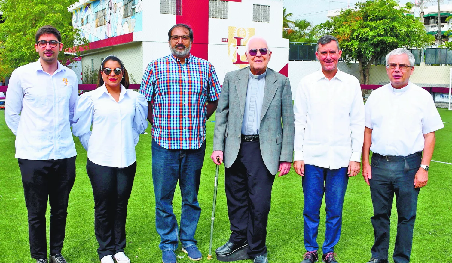 Óscar Casalis, Alicia Molano, Juan Carlos Russo, P. Nelson García S. J., P. Jorge William Hernández Díaz S. J. y P. Martín Lenk S. J.