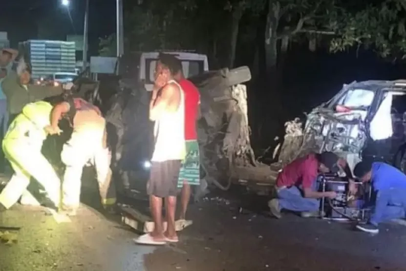 Tres menores entre cinco víctimas accidente