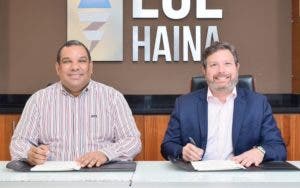 EGE Haina firma contrato parque  Sajoma