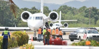 Expresidente Danilo Medina viaja de nuevo a Miami en avión privado