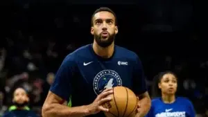 Rudy Gobert se reincorporó a los Minnesota Timberwolves