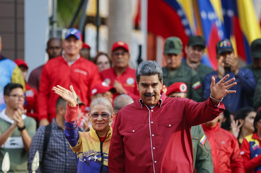 El chavismo celebra los 10 años de la elección de Maduro como presidente