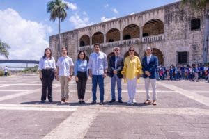 Collado deja iniciado los trabajos de restauración de infraestructuras históricas de la Ciudad Colonial