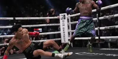 Gervonta Davis noquea a Ryan García con golpe al cuerpo en el 7mo