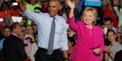 Obama y Hillary Clinton se vuelcan con Biden para la campaña a la reelección