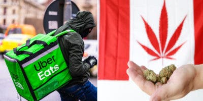 Uber Eats empieza a hacer entregas a domicilio de marihuana en Vancouver, Canadá