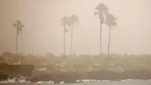 Estado del tiempo: Calor, polvo del Sahara y aguaceros en la tarde