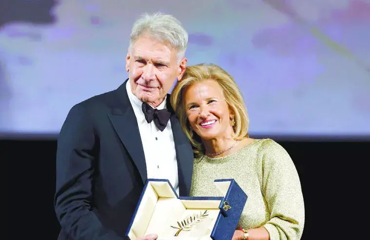 Harrison Ford recibe Palma de Oro honorífica en Cannes