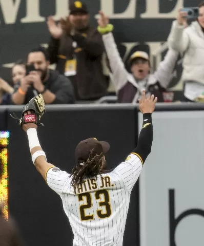 Tatis Jr. fue recibido a lo grande en San Diego