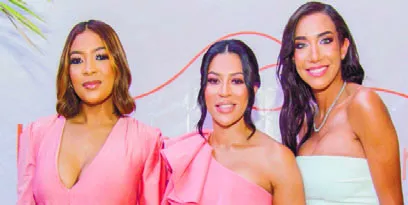 Lady Álvarez, Eranny Vidal y Treicy Villalona.